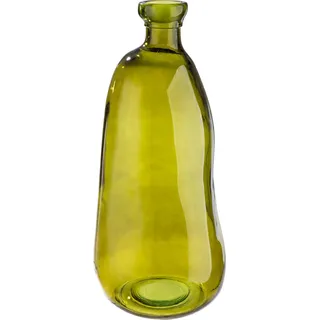 Gilde Bodenvase »Bodenvase bauchig; organisch Organical grün H. 51 cm«,