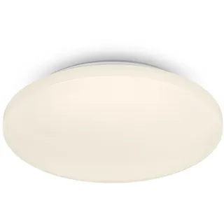 Briloner LED Deckenleuchte 12 Watt Ø28 cm spritzwassergeschützt weiß