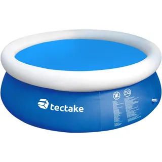 Tectake Solarfolie rund Ø 250 cm blau