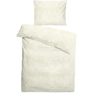 Ralph Bauer Bettwäsche , Perlmutt , Textil , Ornament , 140x200 cm , pflegeleicht, atmungsaktiv, hautfreundlich, bügelleicht, edel glänzend , Heimtextilien, Bettwäsche & Leintücher, Bettwäsche, Damast-Bettwäsche