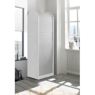 Mäusbacher Big System Office Rollladenschrank 69 x 44 x 192 cm weiß