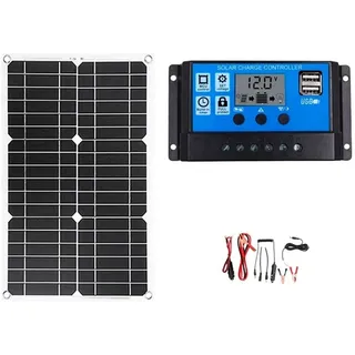 20W Auto Batterie Sonnenkollektor System Set Solar Tragbar Flexibel