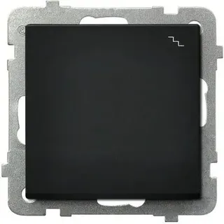 Treppenlichtschalter, schwarz metallic SONATA