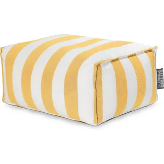 Sitting Point Hocker Santorin Roll 100 l Gelb Streifen-Muster