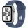 Watch SE GPS+Cellular 44 mm Aluminiumgehäuse silber Sportarmband blau M/L