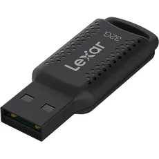 Lexar JumpDrive V400 USB 3.0 (32 GB, USB 3.0), USB Stick, Schwarz