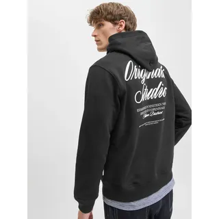 JACK & JONES Hoodie mit Print Schwarz L