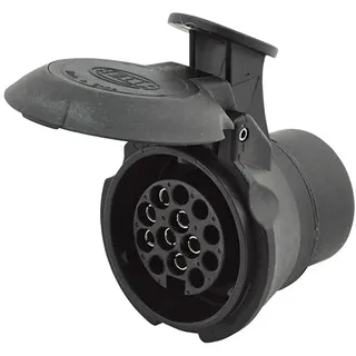 Hella 8JA 008 969-011 Adapter, Steckdose - 12V - von 7-polig auf 13-polig