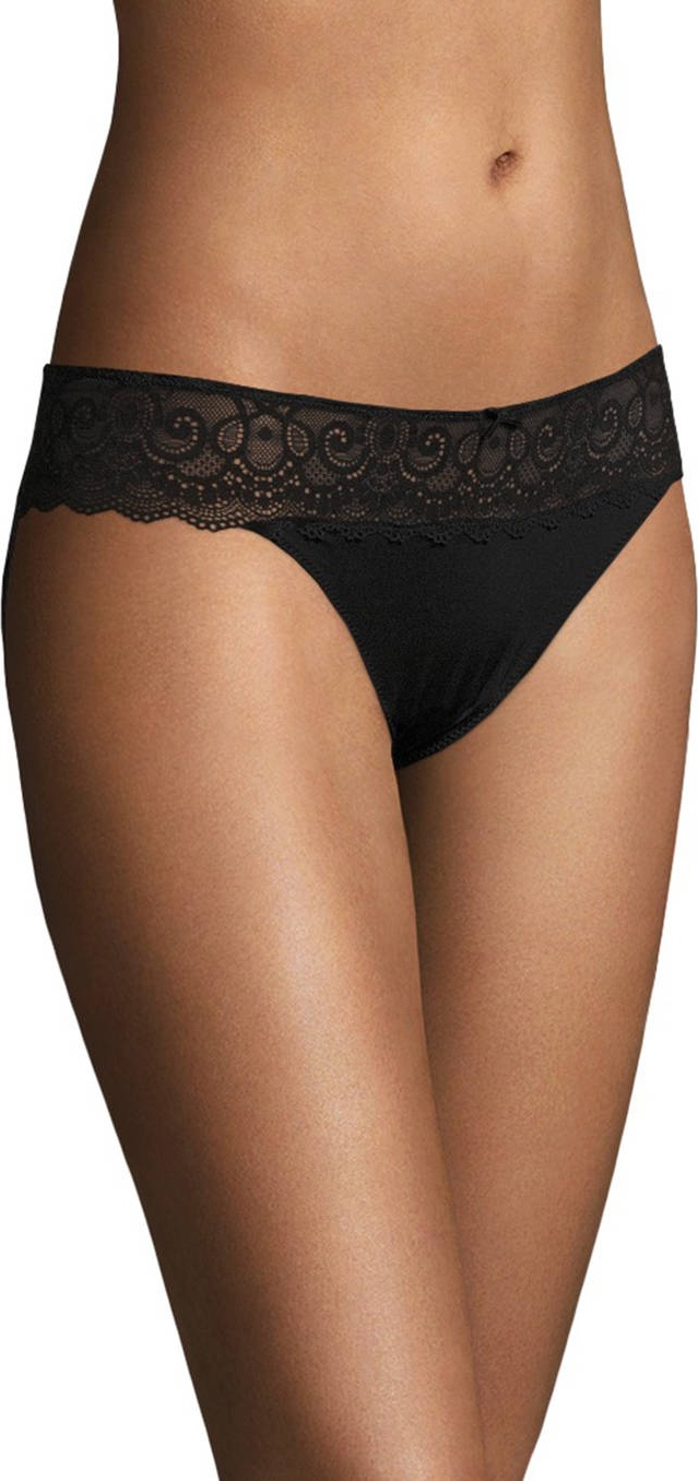 Bild von Slip, aus Mikrofaser Modell Amorous Black,