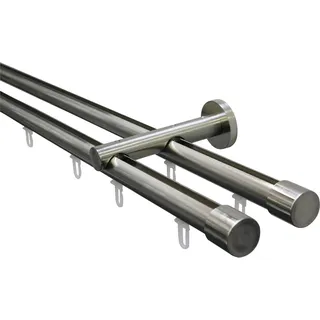 GARDINIA Isa 2-Lauf mit Innenlauf II Ø 20 mm« 220 cm Edelstahl