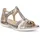 Flash Damen Warm Grey Metallic 38