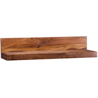 Wohnling Wandregal 140 x 17 x 24 cm Braun