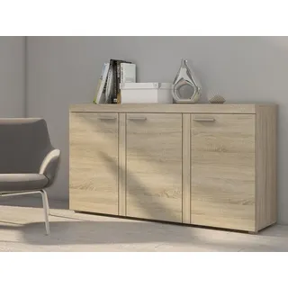 Kommode mit Türen PUMBA – Sonoma-Eiche - Braun