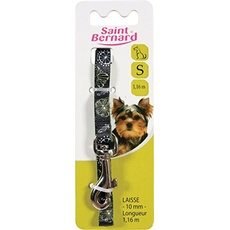 SAINT BERNARD Aroma Nylon Leine für Kleintiere blau/gelb 10 mm