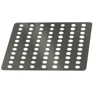 Abflussgitter Edelstahl 1 Stück 15x15 cm Abflussabdeckung Abflusssieb Verstopfungsschutz Haarsieb Dusche Badewanne Waschbecken Rechteck Quadrat Sieb Zubehör