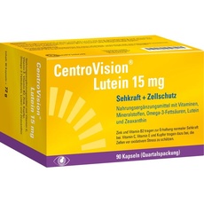 Bild von CentroVision Lutein 15 mg Kapseln 90 St.
