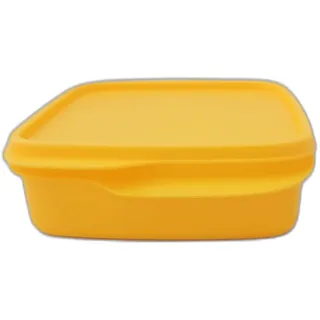 Tupperware to Go Lunchbox Clevere Pause 550 ml orange gelb mit Trennwand Eco+ Schule