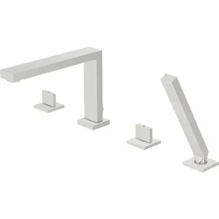 Steinberg Serie 160 Wannenarmatur 4-Loch Brushed Nickel