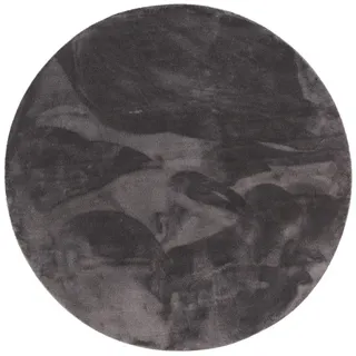 Pergamon Teppich, Pearl Rund Anthrazit 160x160cm