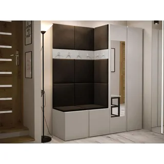 Mirjan24 Garderoben-Set Orion XII Beige/Braun