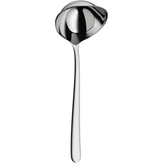 WMF Kult Plus Suppenkelle 23,5 cm, Saucenlöffel, Schöpflöffel, Schöpfkelle Cromargan protect Edelstahl poliert, kratzbeständig, spülmaschinenfest