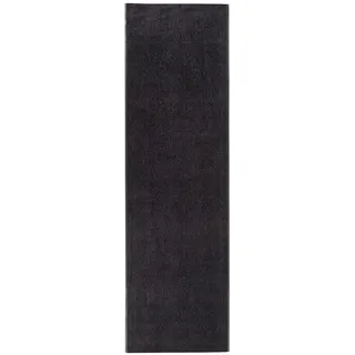 Snapstyle Proper Tex Uni Teppichläufer 90 x 250 cm Schwarz