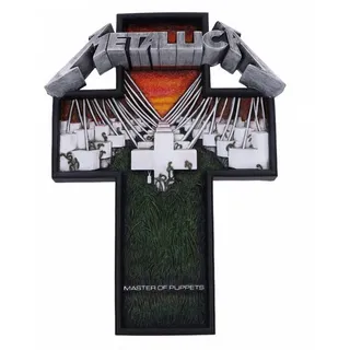 Nemesis Now Offiziell lizenziertes Metallica Master of Puppets Wandschild, mehrfarbig, 31,5 cm