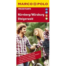 MARCO POLO Freizeitkarte 33 Nürnberg, Würzburg, Steigerwald 1:100.000