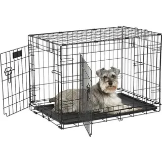 iCrate Double door Contour 76x48x53 cm F&C W/DIV (12 to 18 kg)