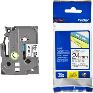 Brother TZe-251 tape cassette 24mm x 8m