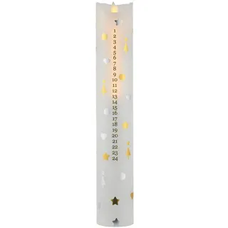 Sirius LED-Kerze Sara Calendar 29 cm mehrfarbig