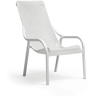 Nardi Outdoor Loungesessel NET LOUNGE 129 x 130 x 200 cm weiß