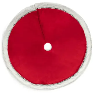 COM-FOUR® Premium Weihnachtsbaumdecke zum Schutz vor Tannennadeln - runde Christbaumdecke für den Weihnachtsbaum - Unterlage für Tannenbaum