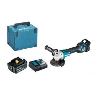 Makita DGA504RTJ inkl. 2 x 5,0 Ah + Koffer