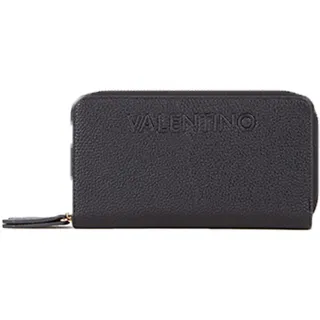 Valentino Rised Re Zip Around Geldbörse schwarz