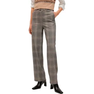 Mango Pati Damenhose mit hoher Taille XS - Braun