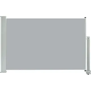 vidaXL Ausziehbare Seitenmarkise 60 x 300 cm grau