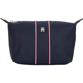 Tommy Hilfiger TH-ICON Kulturbeutel für Damen, Nylon Corp, AW0AW17952, blau (Corp), Einheitsgröße, Blau (Corp), One Size