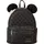 Loungefly Disney Mickey Ear Evergreen Rucksack Schwarz