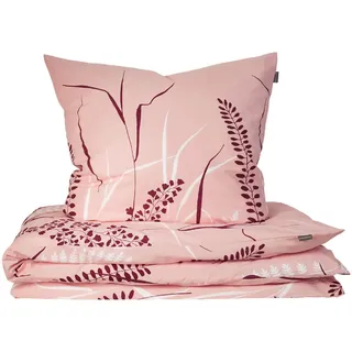 SCHIESSER Annic Blumen Rosa 155 x 220 cm + 80 x 80 cm