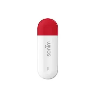Sonim W100 LTE-Surfstick WLAN Hotspot bis zu 16 Geräte und 4G Surfstick 150 MBit/s MIMO Weiß, Rot