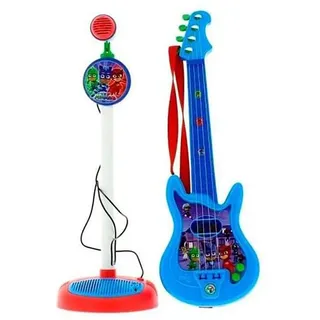 Reig Musicales Pj Masks Standing And Microphone With Adjustable Height Amplifier Gitarre - Multicolor - One Size