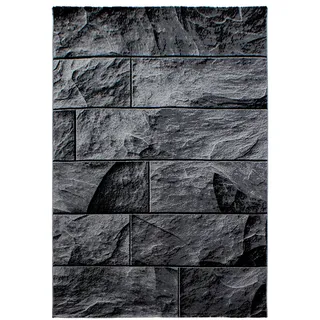 Ayyildiz Webteppich Parma Schwarz ca. 160x230 cm