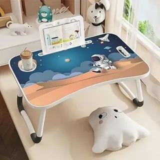 Kleiner Tisch Tablett Klappbar Zum Bett Sofa Frühstück für Kinder - Astronaut