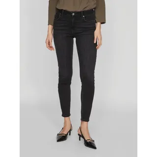 VILA Sarah Wu01 Skinny Fit Jeans Black Denim S 30