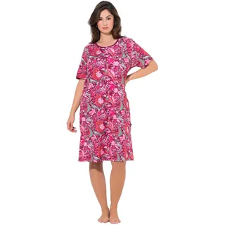 Ulla Popken Damen große Größen Übergrößen Plus Size 2pcs, Bigshirt, Paradise Garden