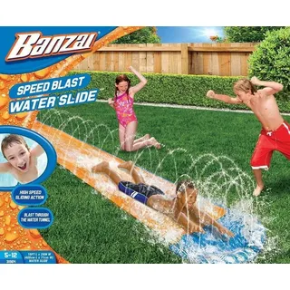 Banzai 16ft Speed Blast Wasserrutsche Slip N Slide Sommer Pool Garten 42321