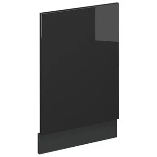 Vicco Unterschrank Frontblende Fame-Line 45 x 67,4 x 1,6 cm Anthrazit Hochglanz/Schwarz Hochglanz
