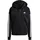 Essentials 3-STRIPES Full-zip Fleece Hoodie black-white 095A XS