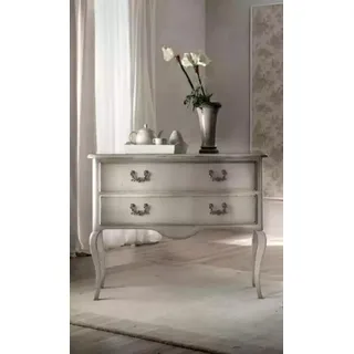 Italienische Möbel Einrichtung Kommode Sideboard Schrank Holz Kommoden - Grau